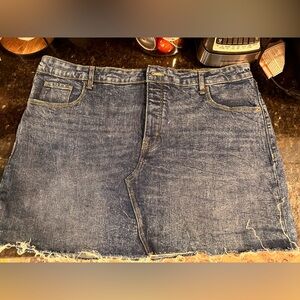 Old Navy Jean Skirt